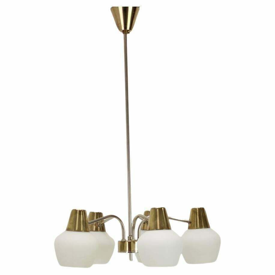 Chandelier By Kamenicky Senov, 1970s, Czechoslovakia