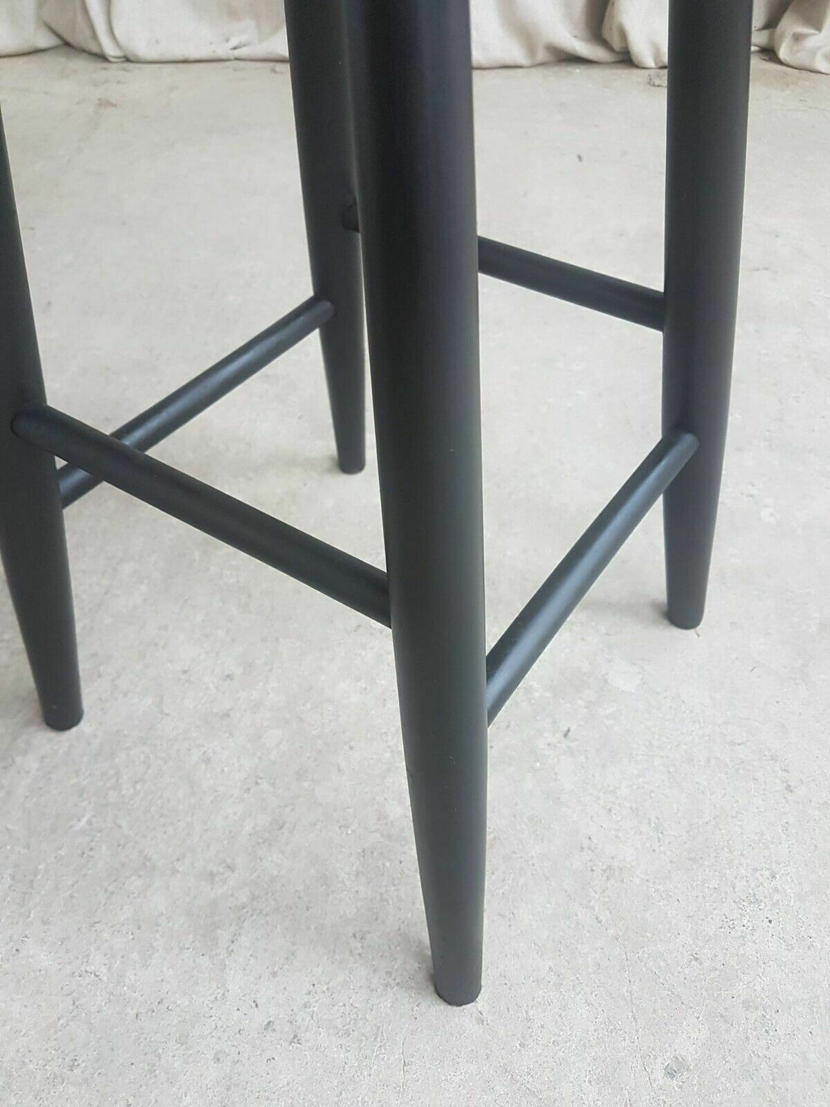 photo vinterior Have One To Sell? Sell It Yourself Vtg Mid Century Hagafors Stolefabrik Swedish Scandi Beech Stool Danish
