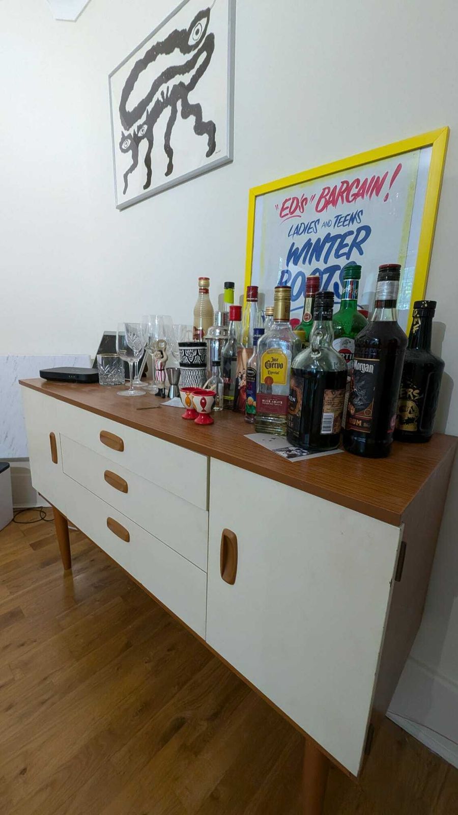 Mid Century Schreiber Sideboard