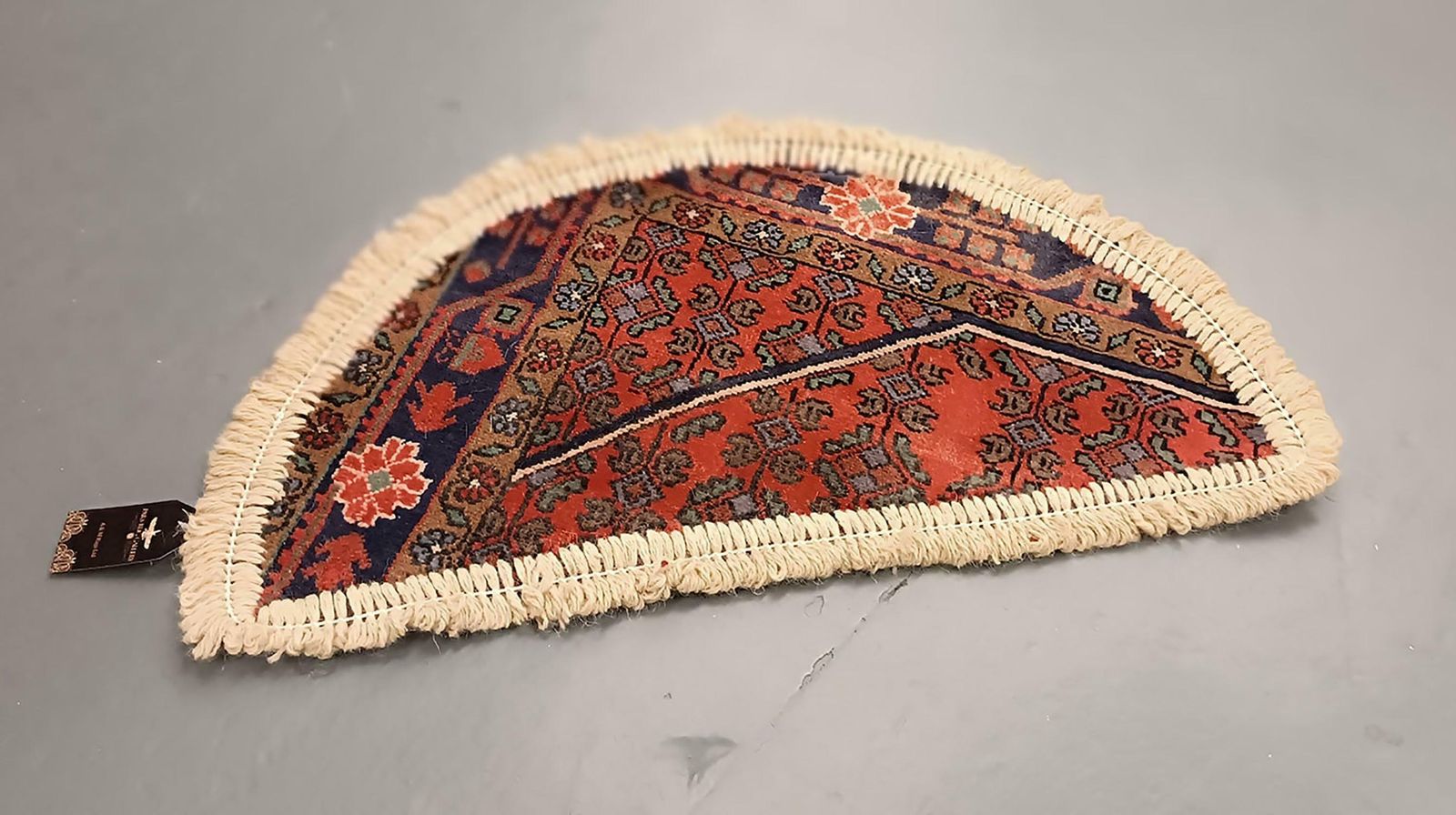 Handmade Rug Doormat Oriental Rug Half Circular Interior Carpet Mat Entrance Way photo buy