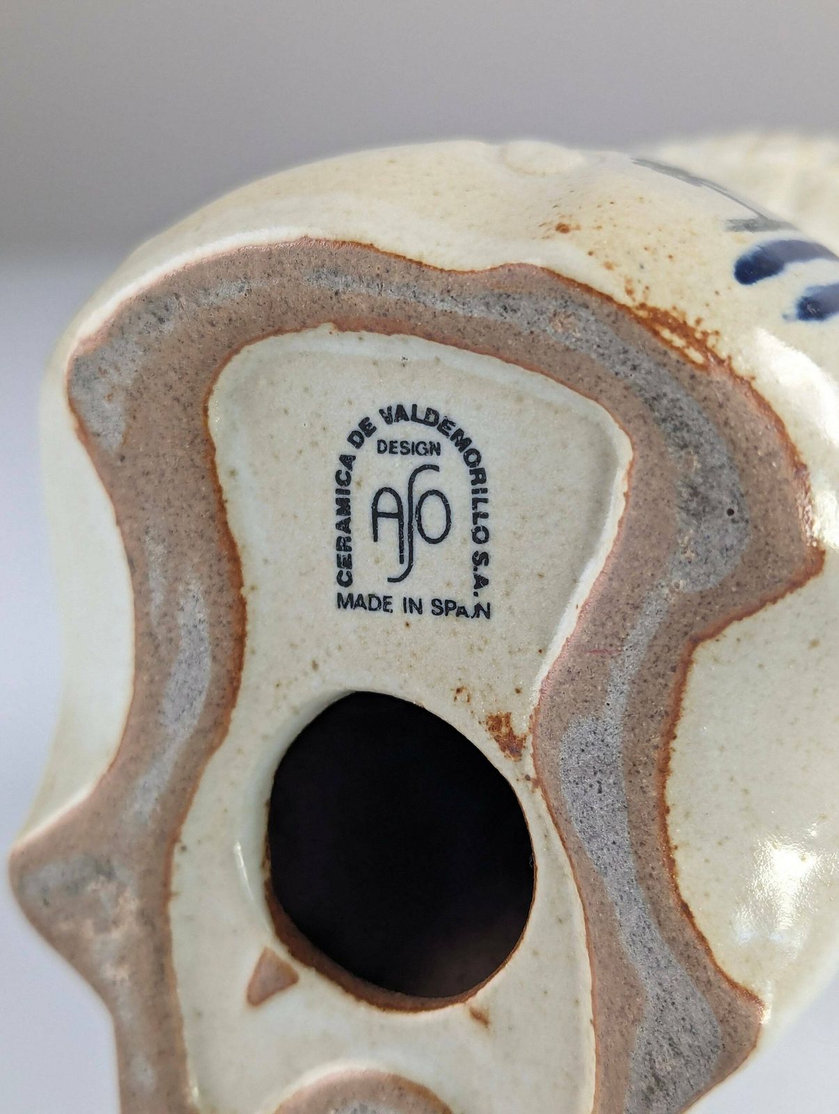 Ceramic Lion In Stoneware From The Aso Factory By Antonio Salvador Orodea 1980s photo vinterior