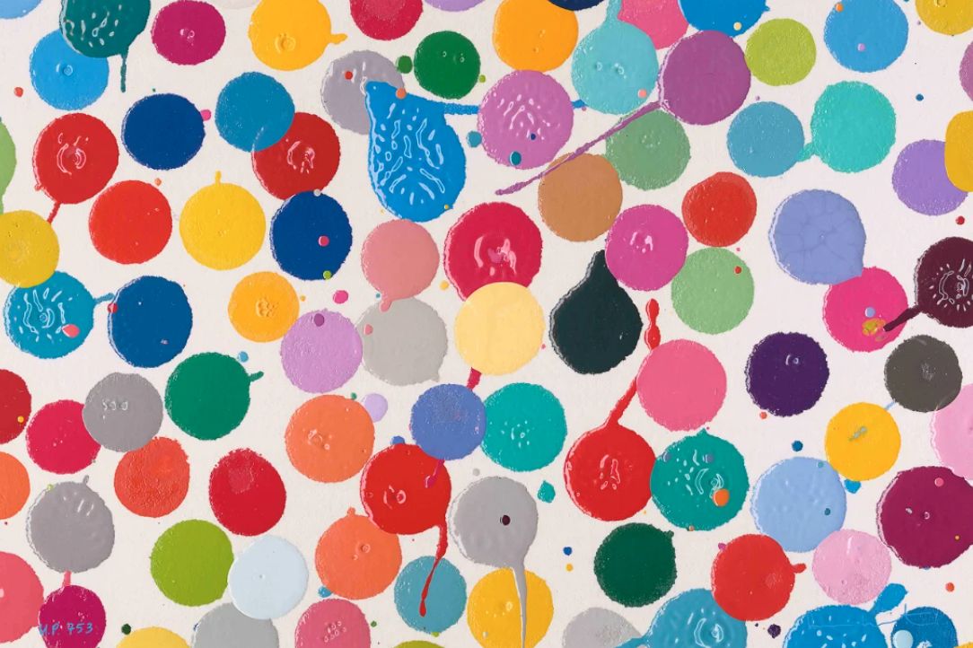 Damien Hirst The Currency Unique Print (H11 753) photo furniture