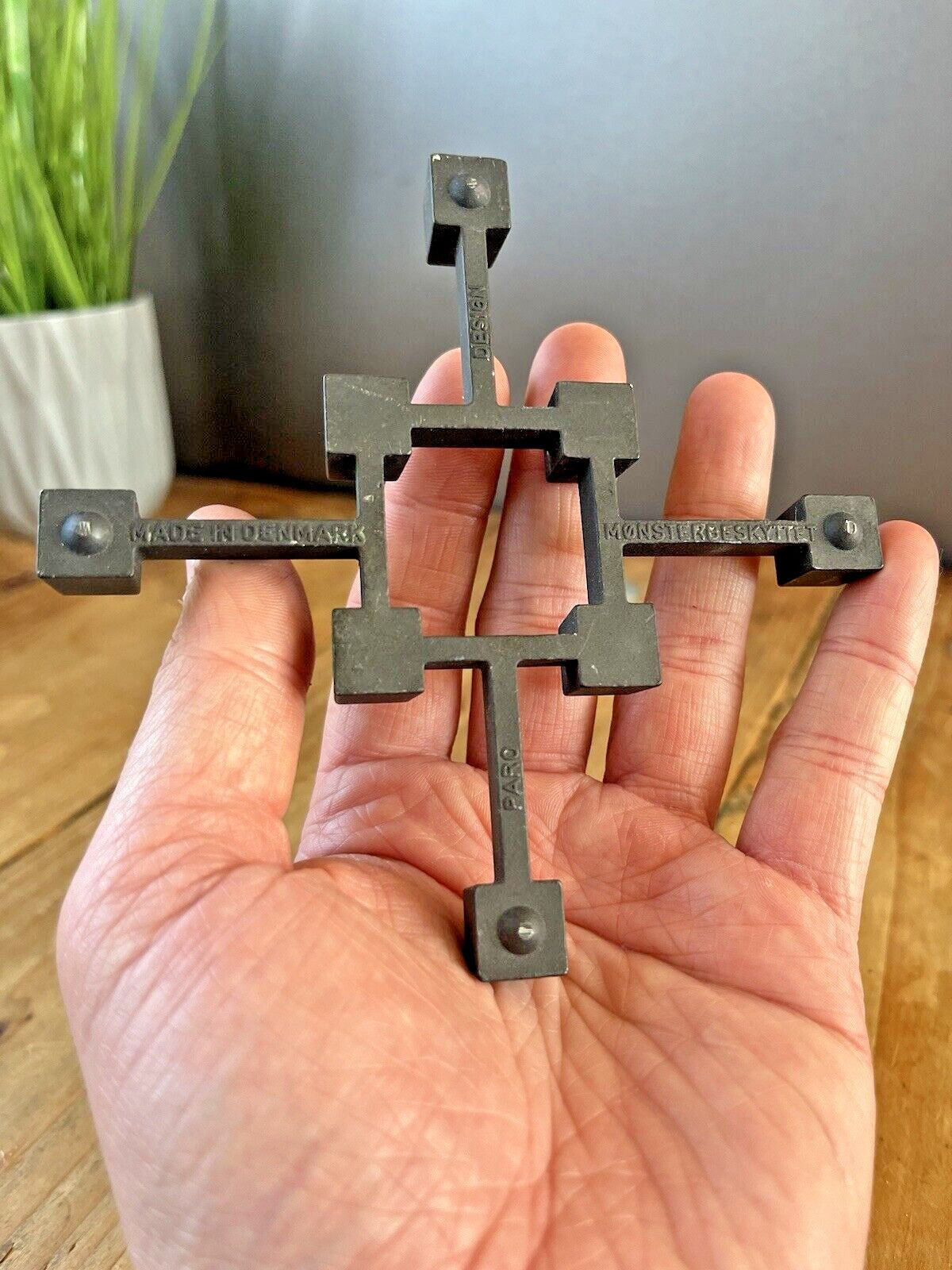 Mcm Brutalist Monster Beskyttet Paro Design Scandi Candlestick Candle Holder 60s photo Home Decor