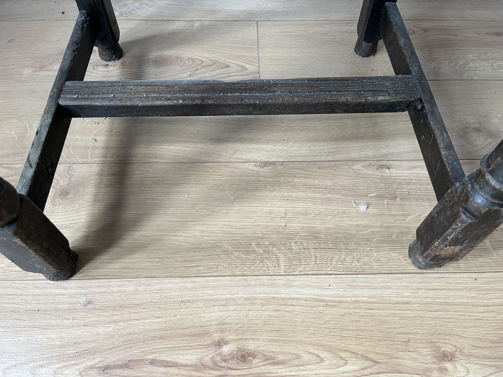 Small Antique Tudor Oak Table From The Late 1600's photo 550.0