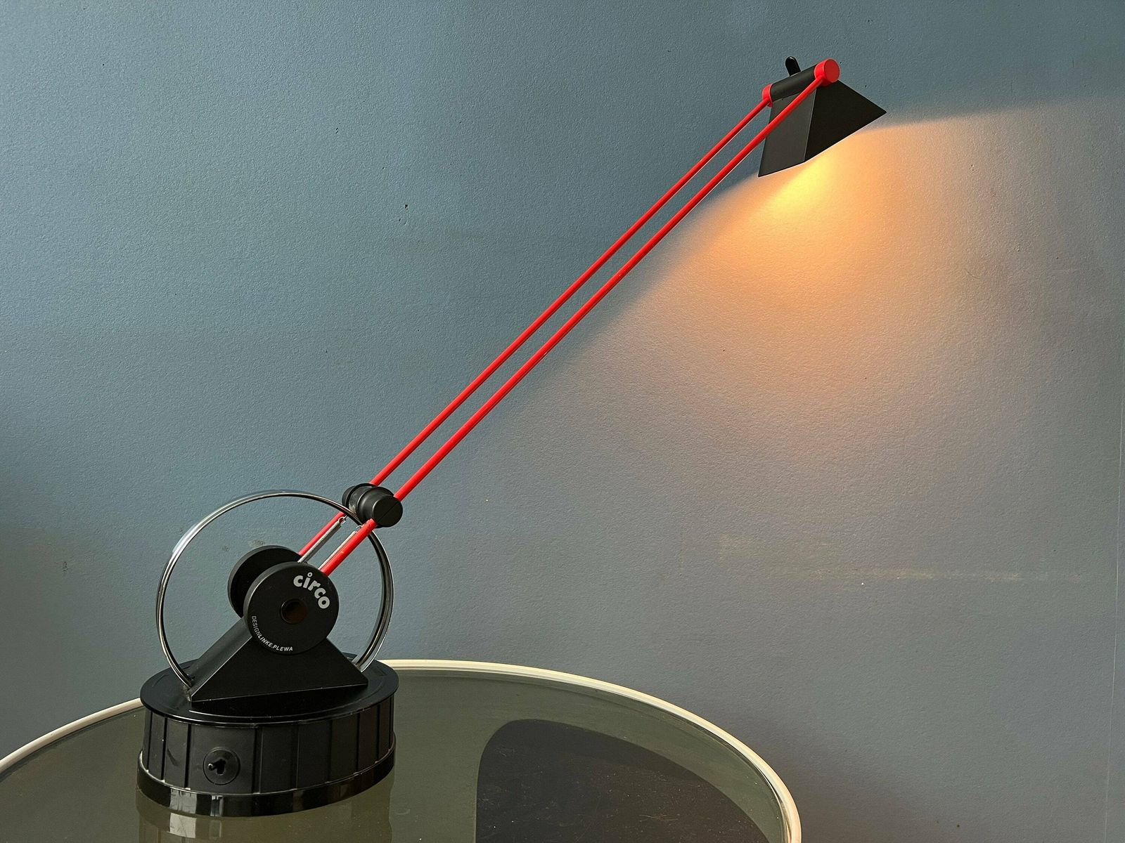 80s Postmodern Circo Table Lamp By Linke Plewa For Brilliant Ag