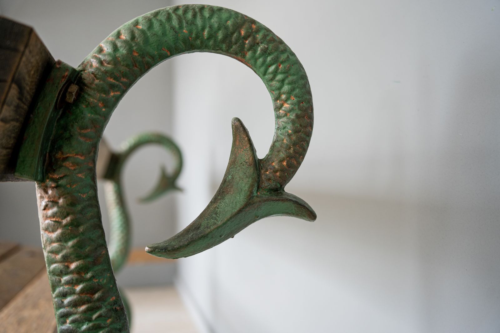 Cast Iron Serpent Garden Bench photo buy