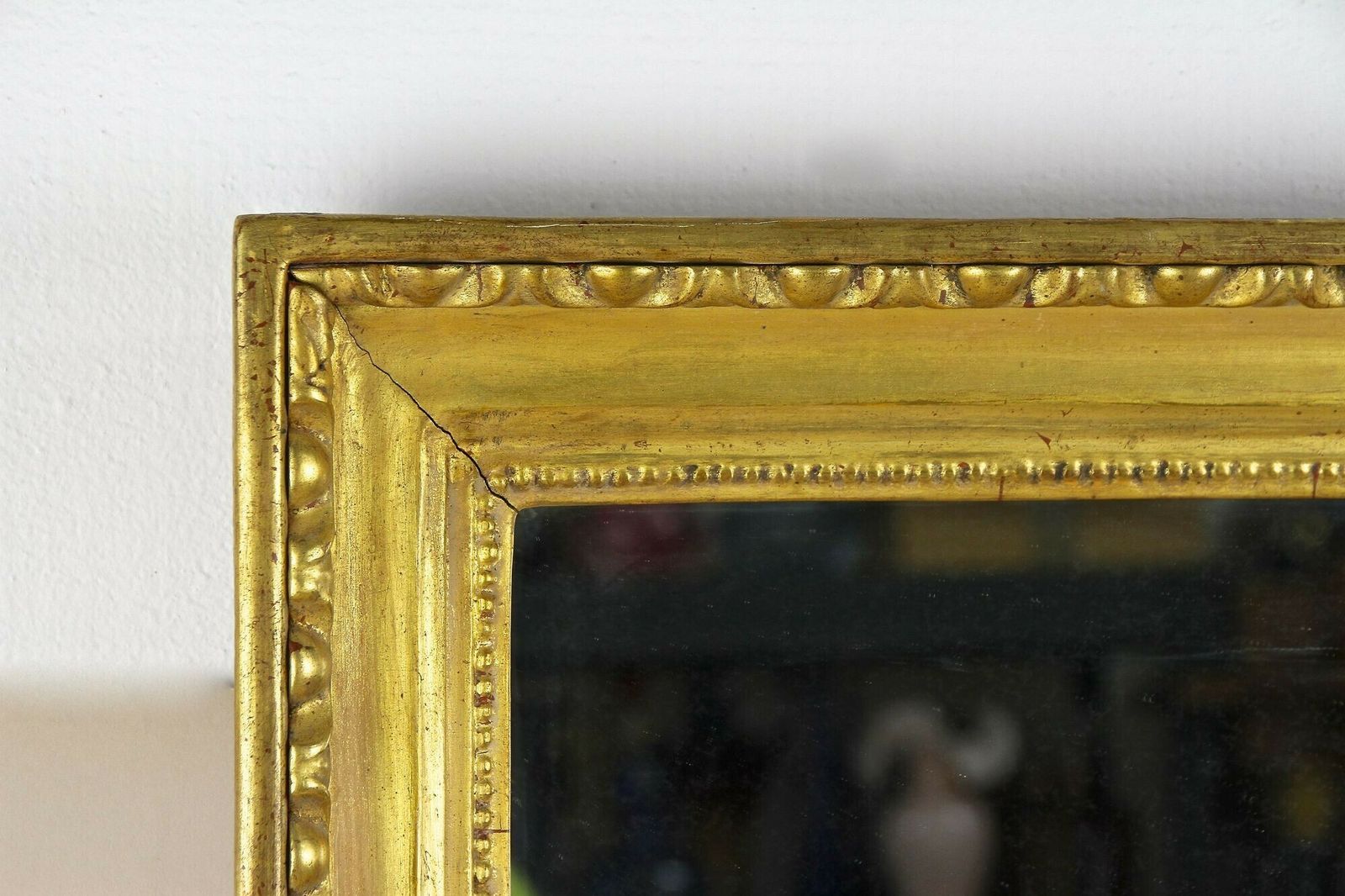19th Century Golden Biedermeier Mirror With Bulls Eye Bars, Austria Ca. 1830 photo for sale