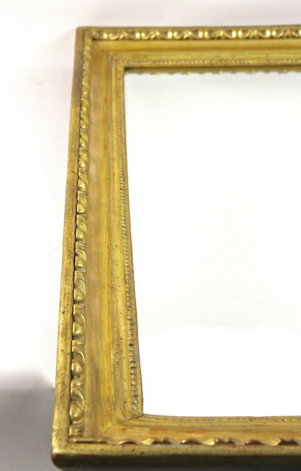 photo furniture 19th Century Golden Biedermeier Mirror With Bulls Eye Bars, Austria Ca. 1830
