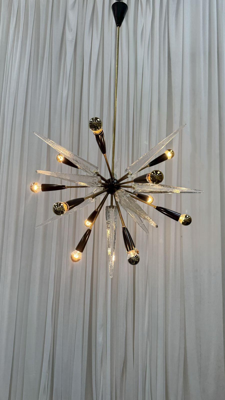 Murano Glass Sputnik Chandelier, 1960’s, Italy photo furniture