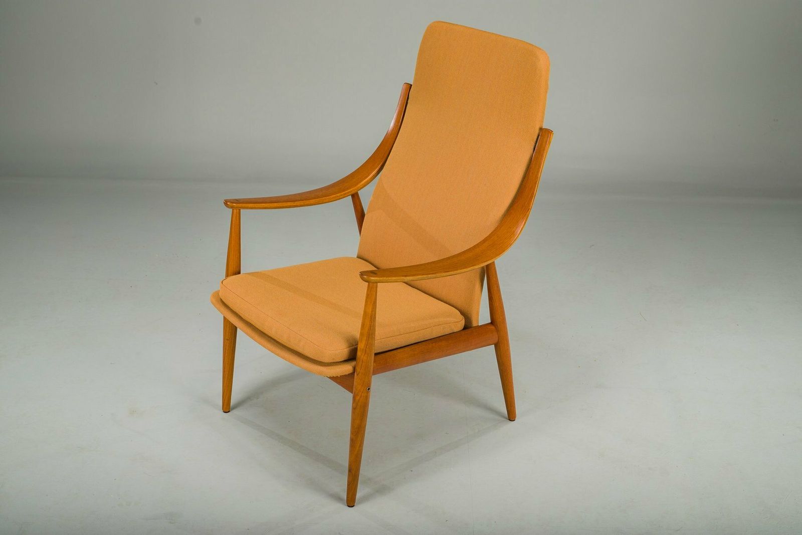photo for sale Mid Century Teak Armchair By Peter Hvidt & Orla Mølgaard For France & Søn / France & Daverkosen, 1960s