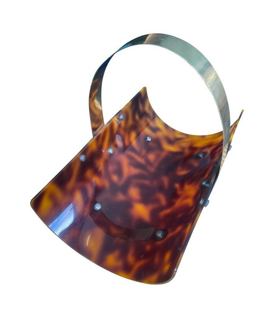 An Italian 1970s Faux Tortoise Shell And Brass Magazine Rack photo buy