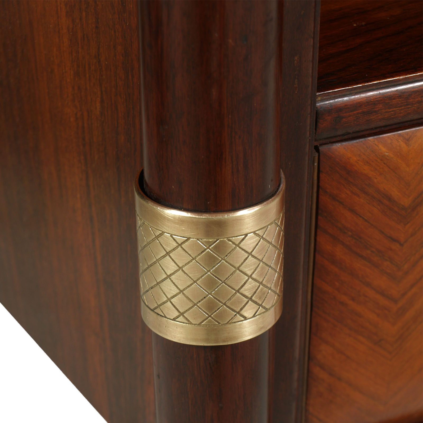Mid Century Modern Pair Pier Luigi Colli Nightstands, By Permanente Mobili Cantù. photo vinterior