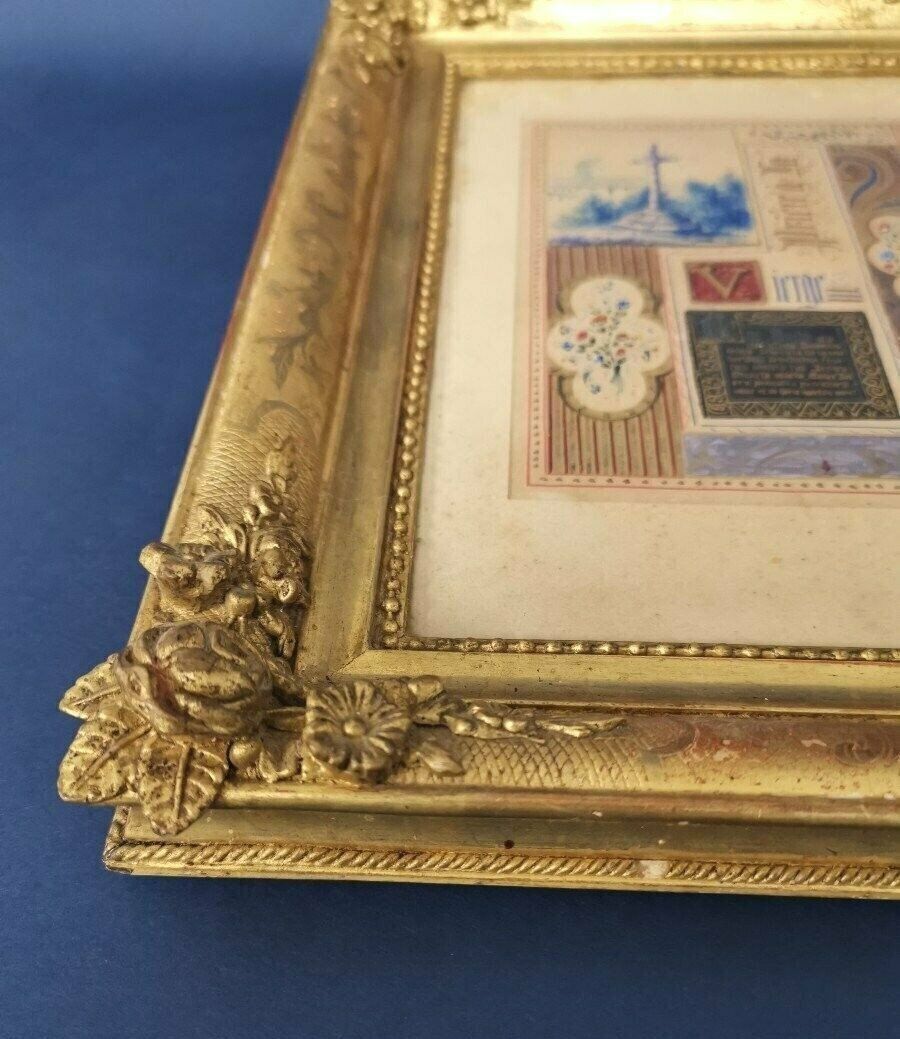 photo for sale Jean Midolle (Act.C.1830 1850). Old Religious Illumination