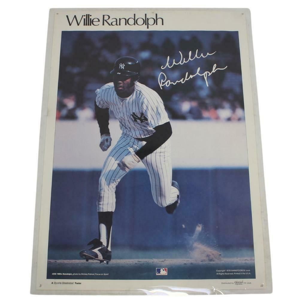 Mlb Poster Willie Randolph, 1978, United States Of America