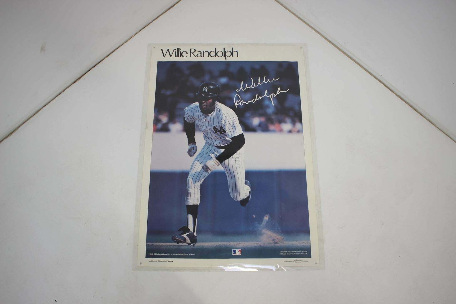 Mlb Poster Willie Randolph, 1978, United States Of America photo for sale