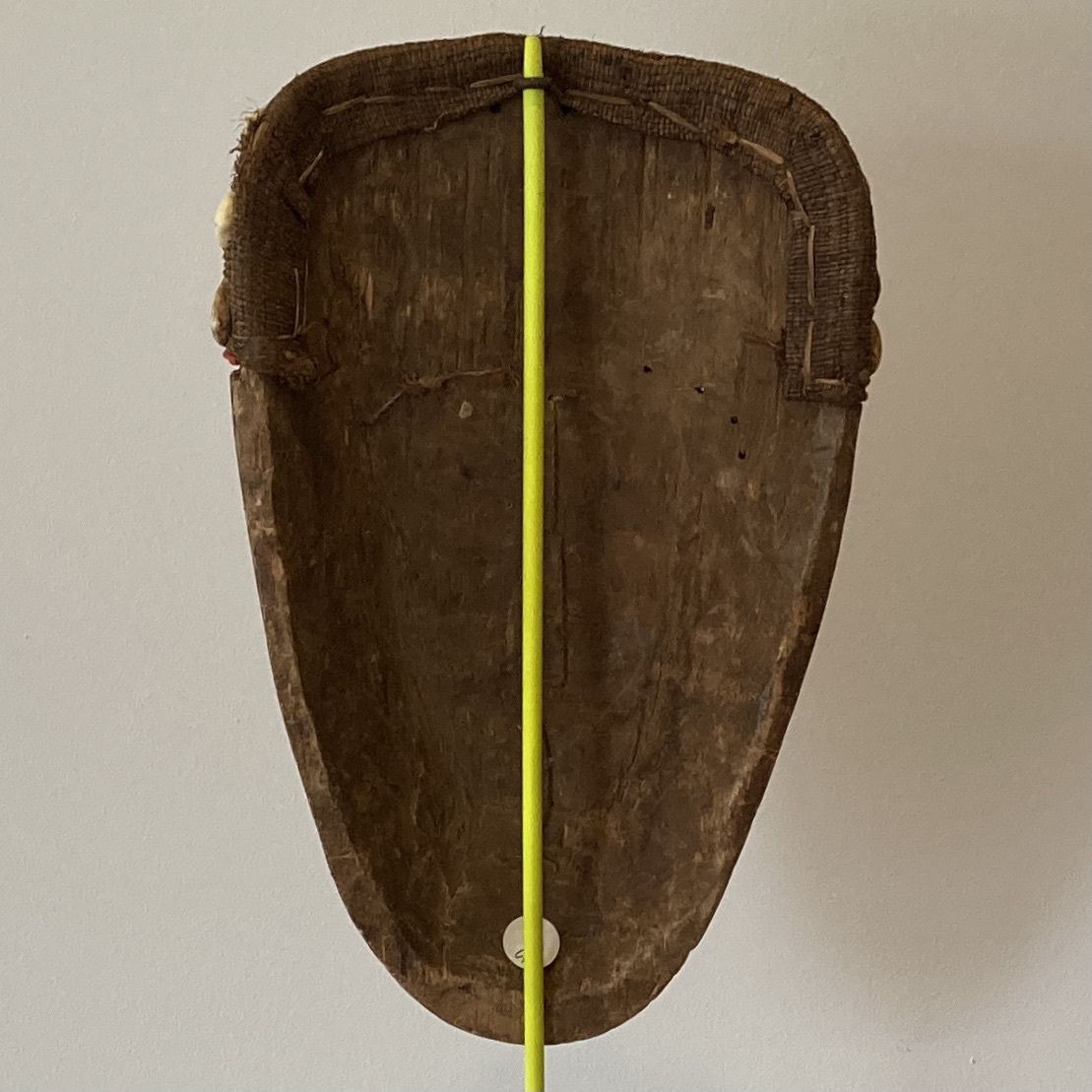 African Tribal Kuba Dance Mask, Congo, Circa 19th Century photo vinterior