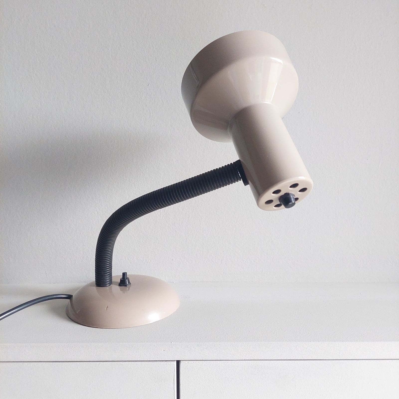 Mid Century Mushroom Gooseneck Desk Lamp By Maclamp For Habitat – 1970s photo buy