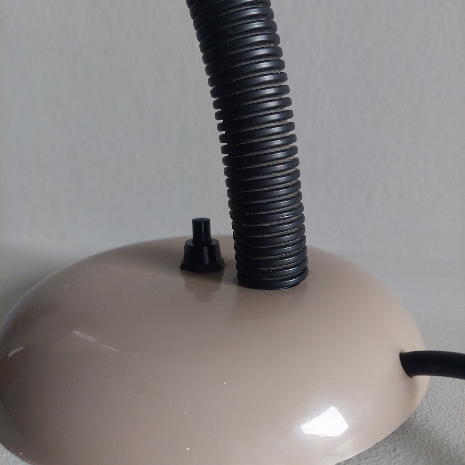 photo vintage Mid Century Mushroom Gooseneck Desk Lamp By Maclamp For Habitat – 1970s