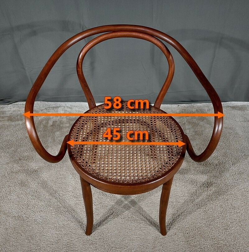 photo vintage Bentwood Armchair By Jacob & Josef Kohn – 1900