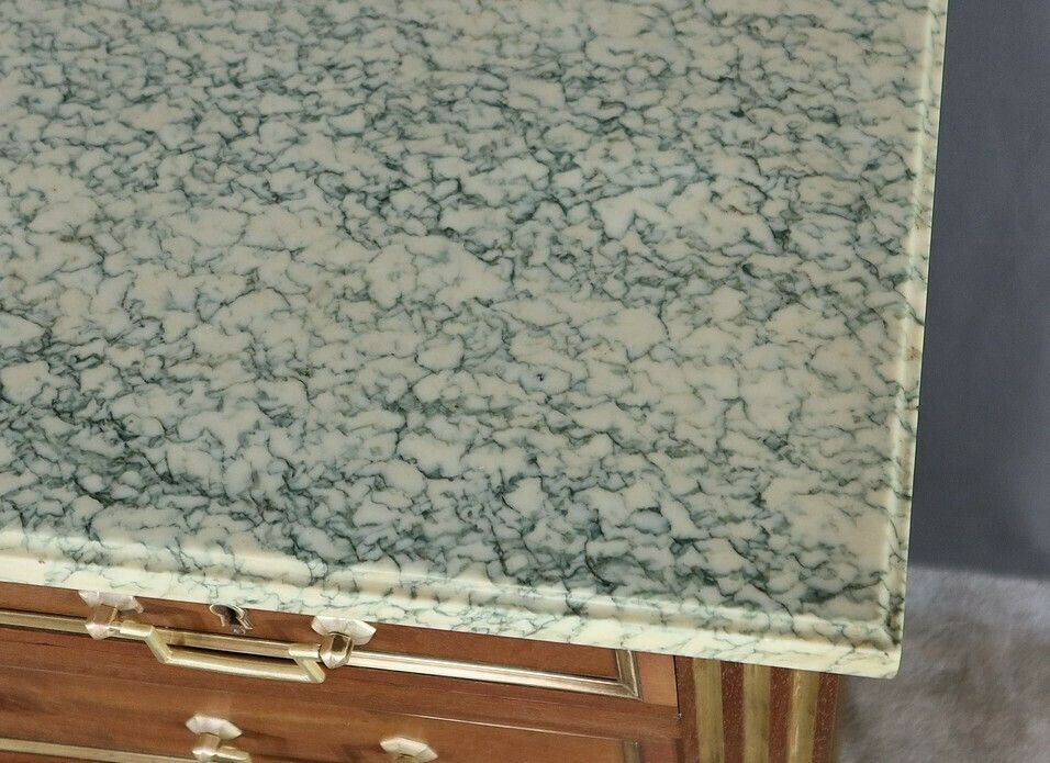 Mahogany Chiffonnière Chest Of Drawers, Louis XVI Style – Mid 20th Century photo vinterior