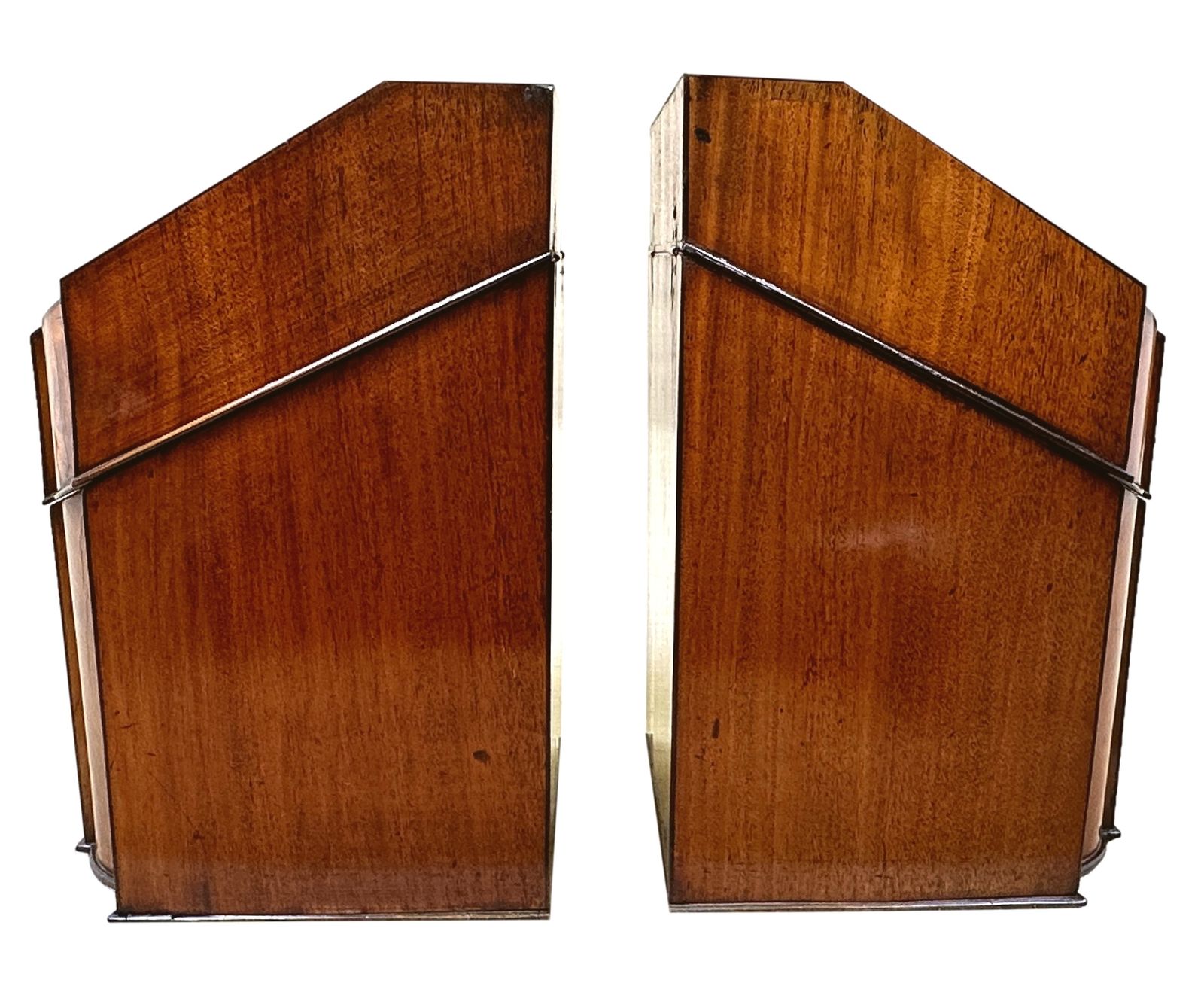 Pair Of Georgian Mahogany Knife Boxes (England, Circa 1770) photo buy