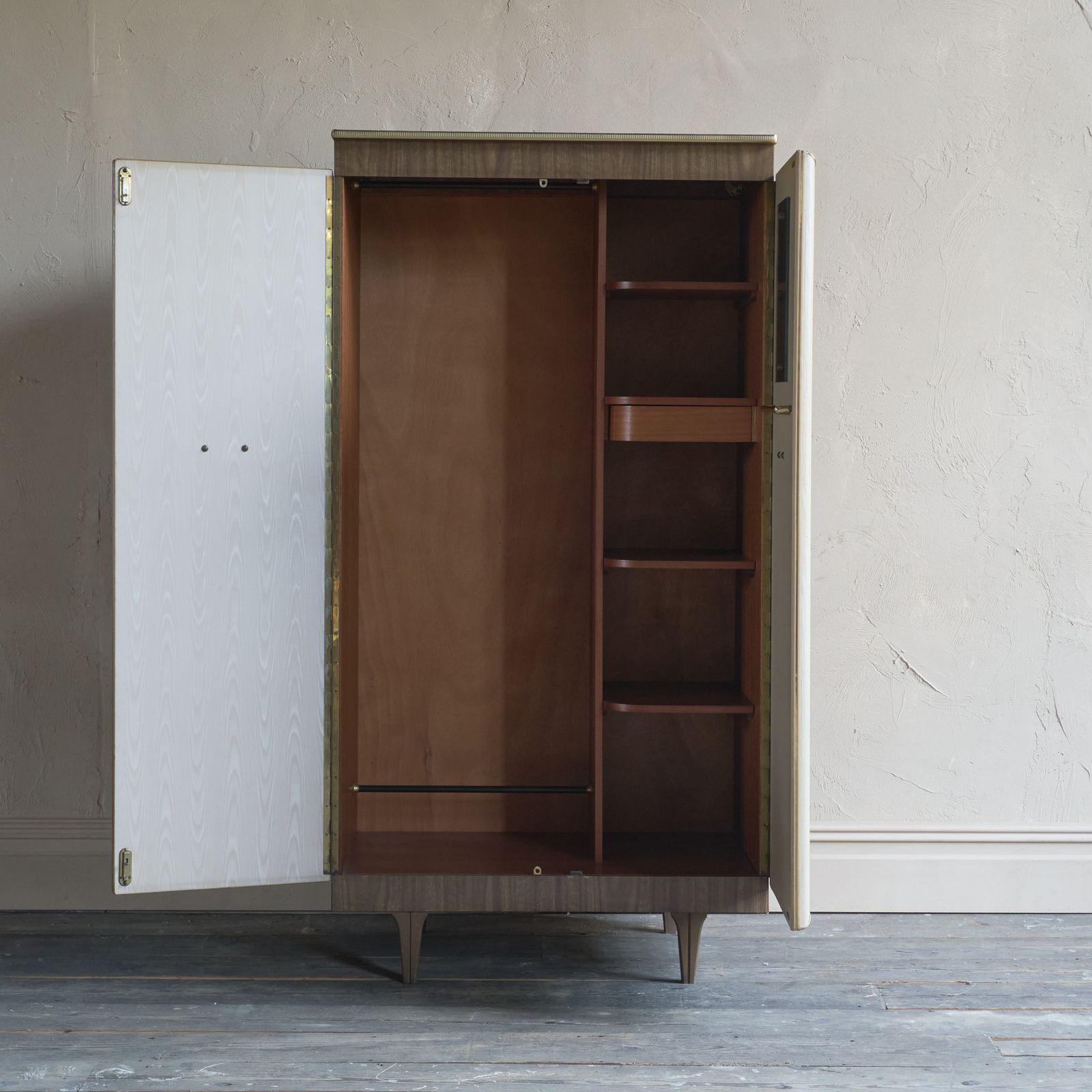 1960s Italian Style Single Wardrobe By Stonehill Furniture photo furniture