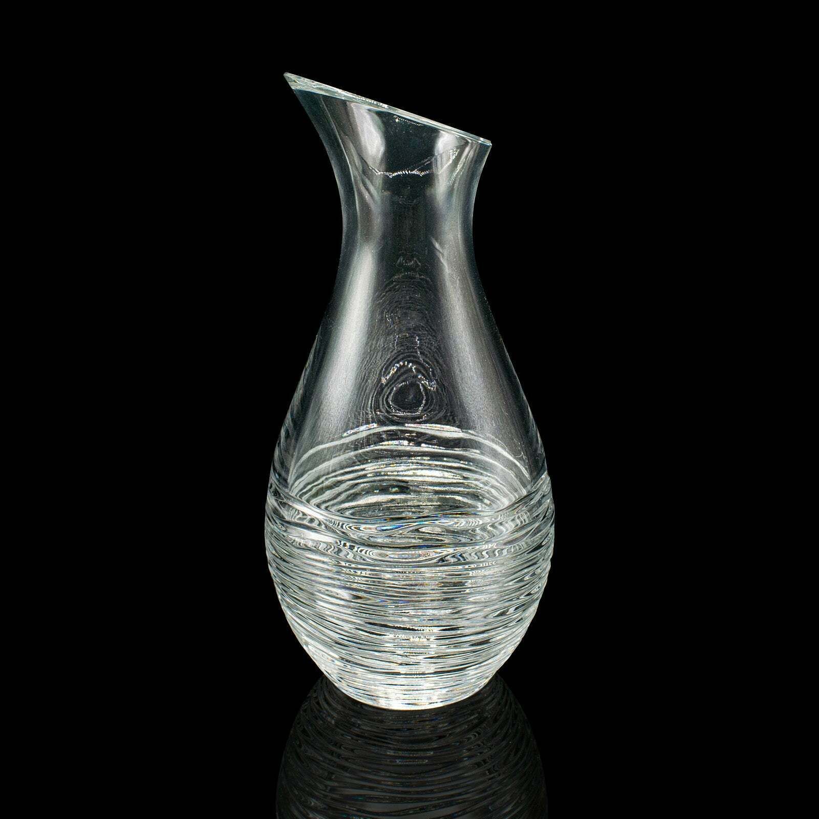 Vintage Lemonade Refresher, Italian, Glass, Serving Ewer, Decanter, Circa 1970 photo 495.0