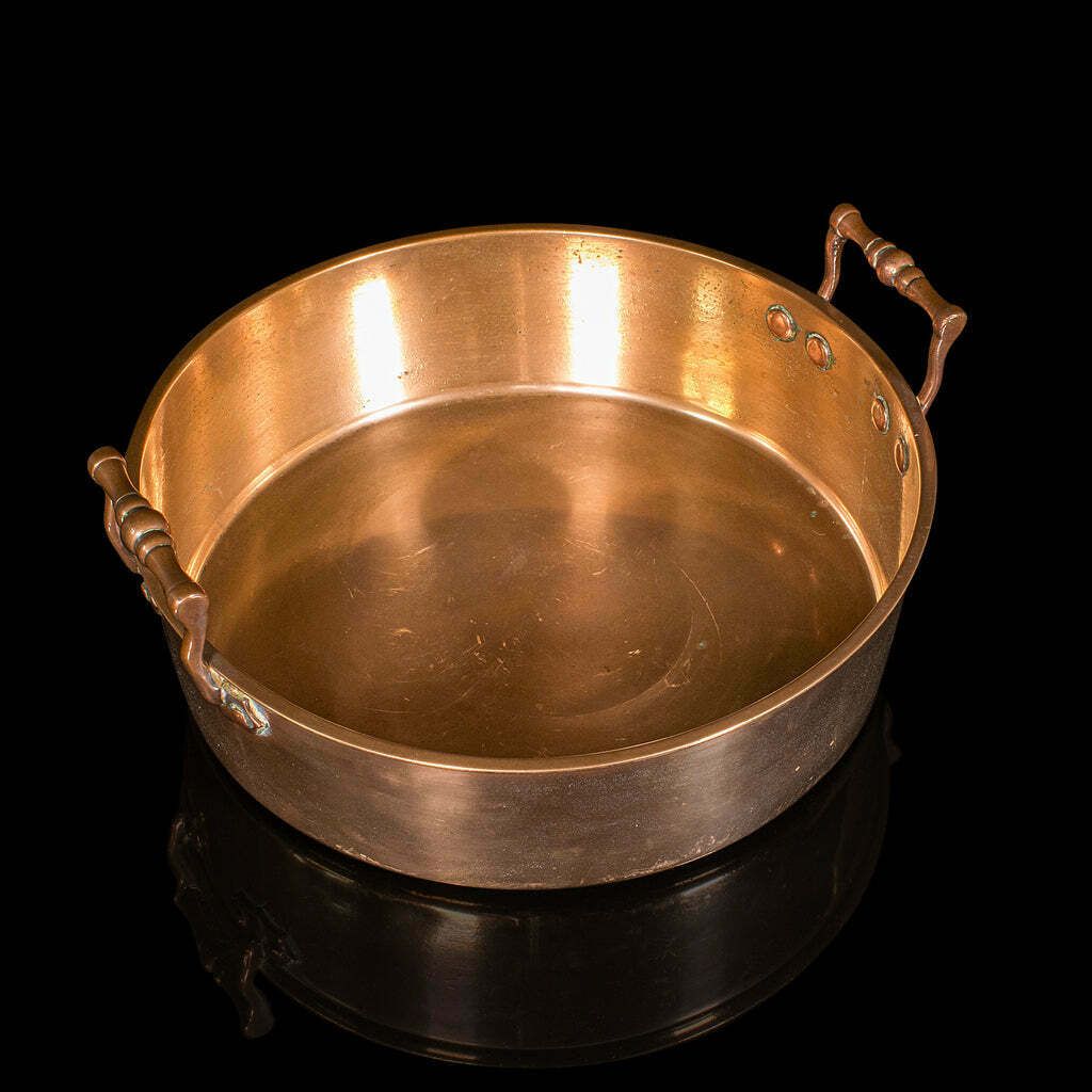 Antique Duck Roasting Pan, English, Bronze, Preserving Dish, Georgian, C.1800 photo vinterior