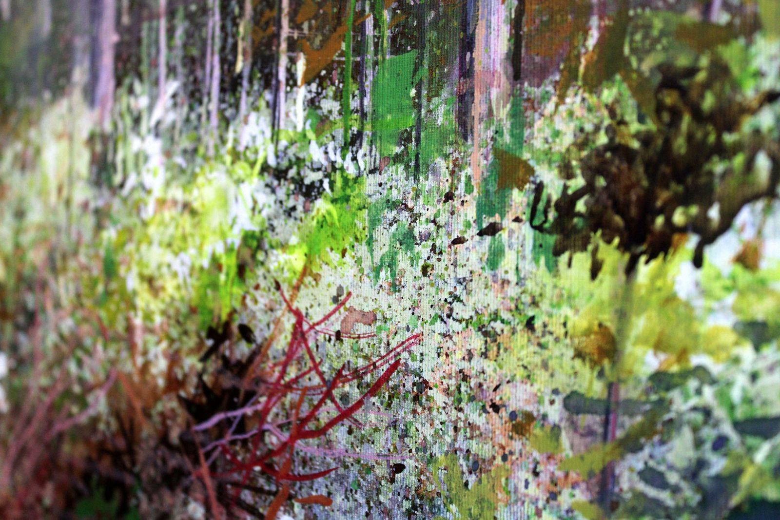 photo furniture Janis Zingitis On The Forest Trail. 2023., Canvas, Acrylic, 90x120 Cm 2023