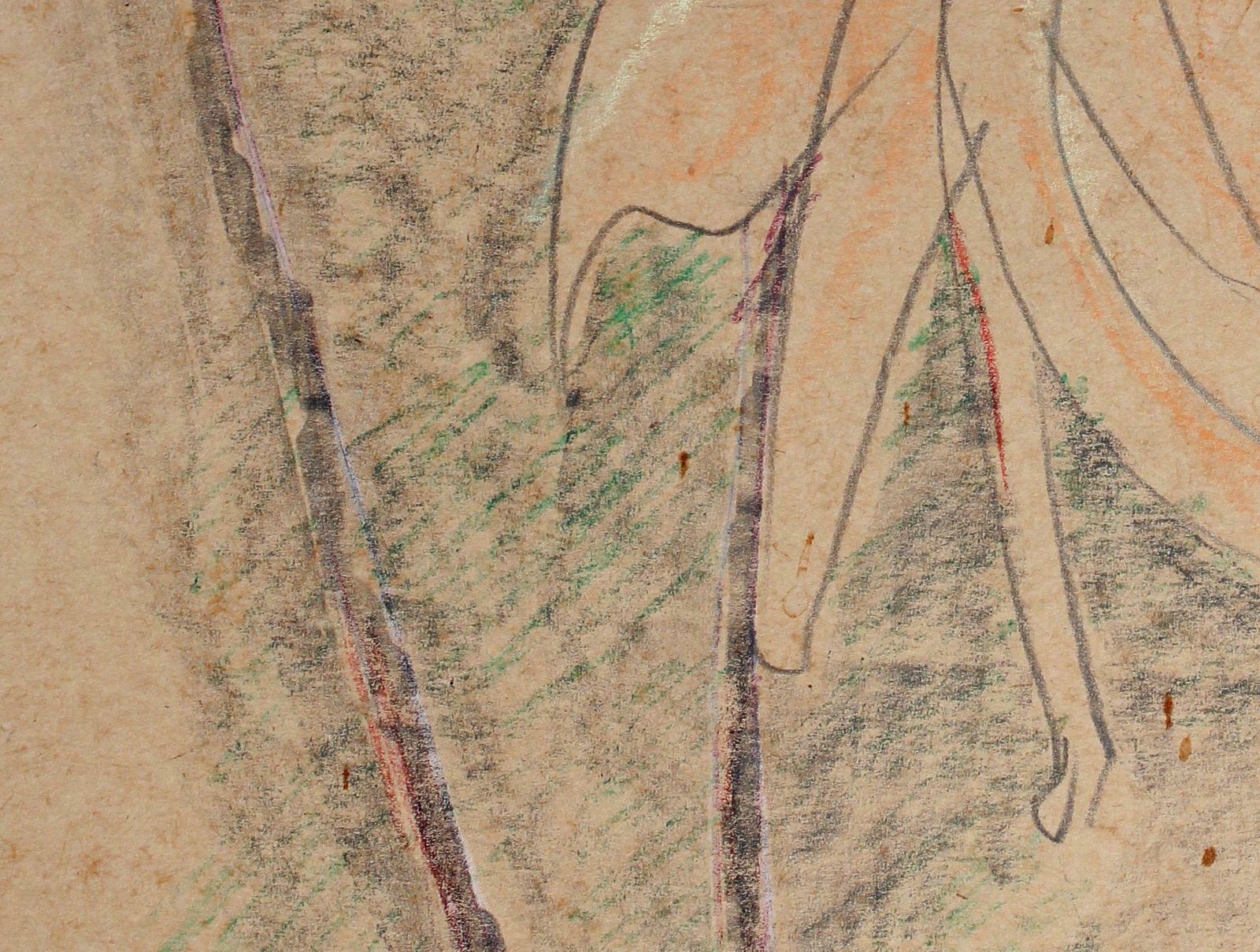 Victor Karnauh Flower. Paper, Pastel 33x27 Cm photo 155.0