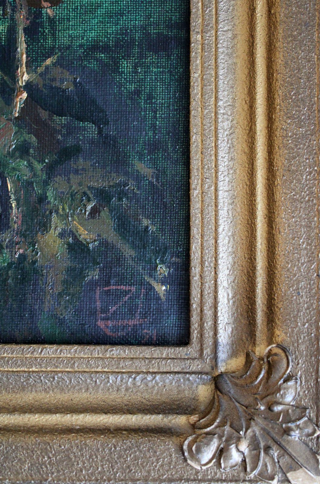 Uldis Zemzaris Rose. 1991, Cardboard, Oil, 34x24 Cm 1991 photo Art