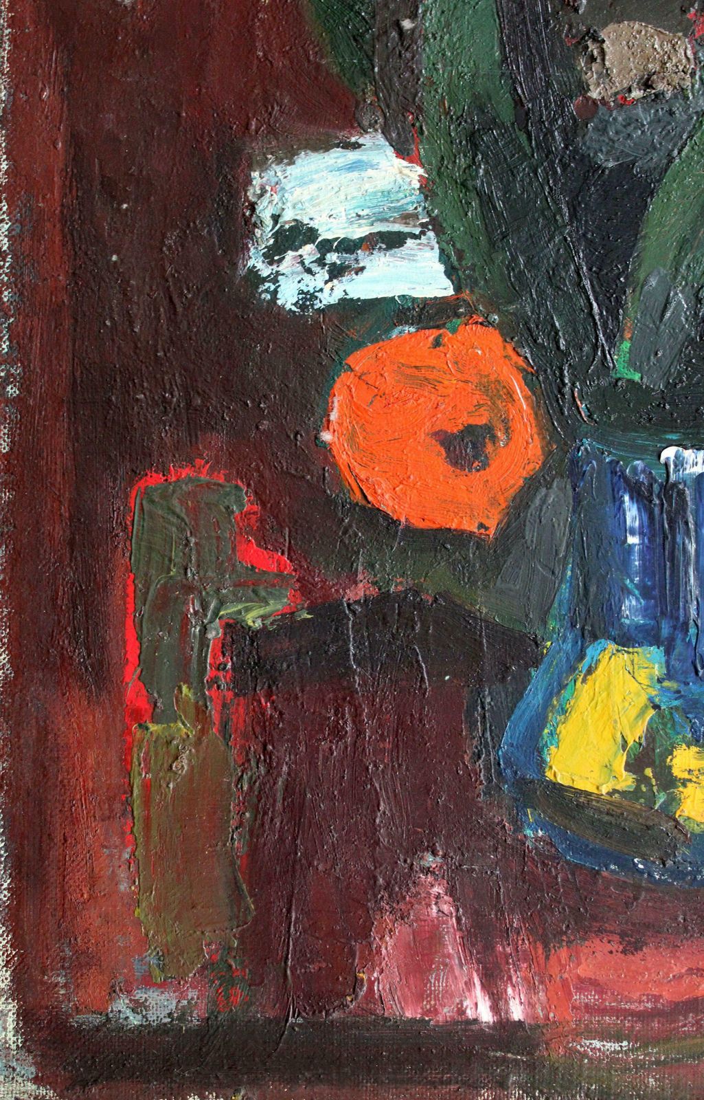 Aleksandr Rodin Flowers. Canvas, Cardboard, Oil, 69x50 Cm photo Art