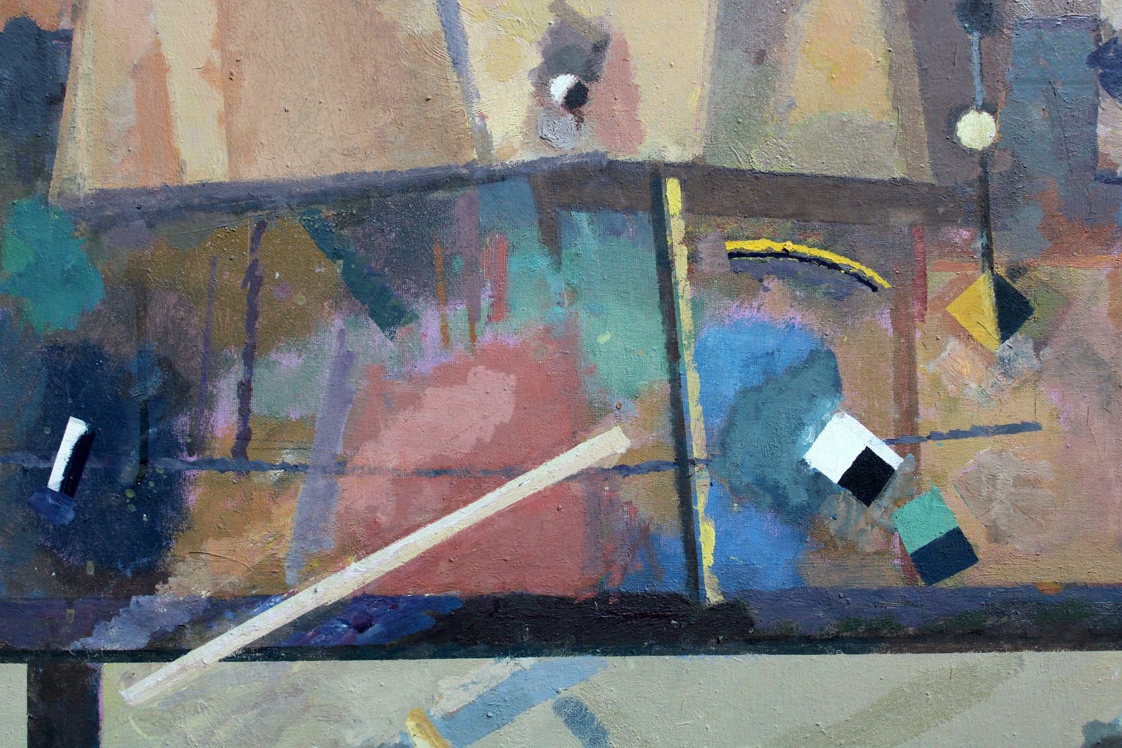 Victor Karnauh Still Life. Oil On Canvas, 60x80 Cm photo furniture