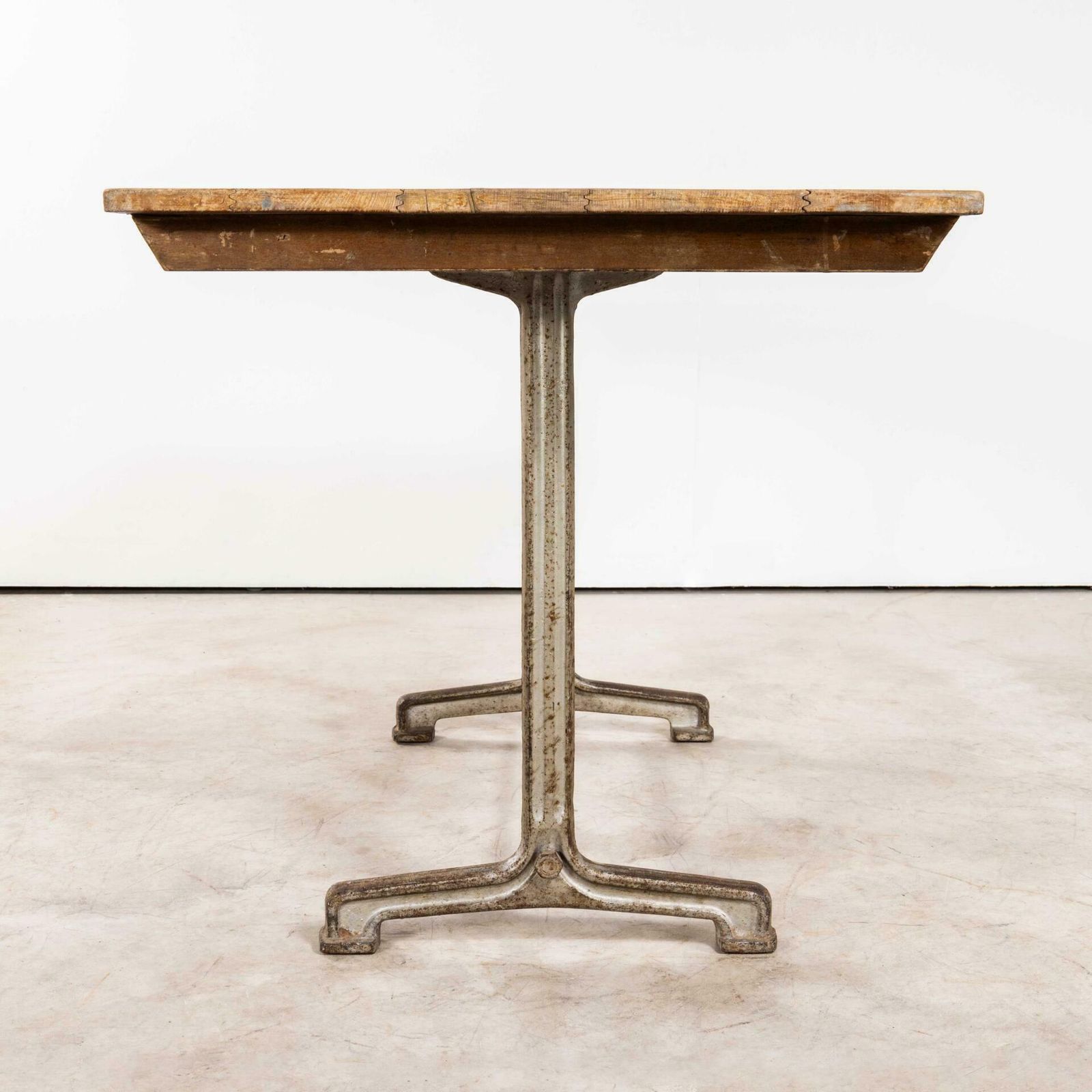 1930’s Original Cast Base Fischel Bistro Dining Table photo buy