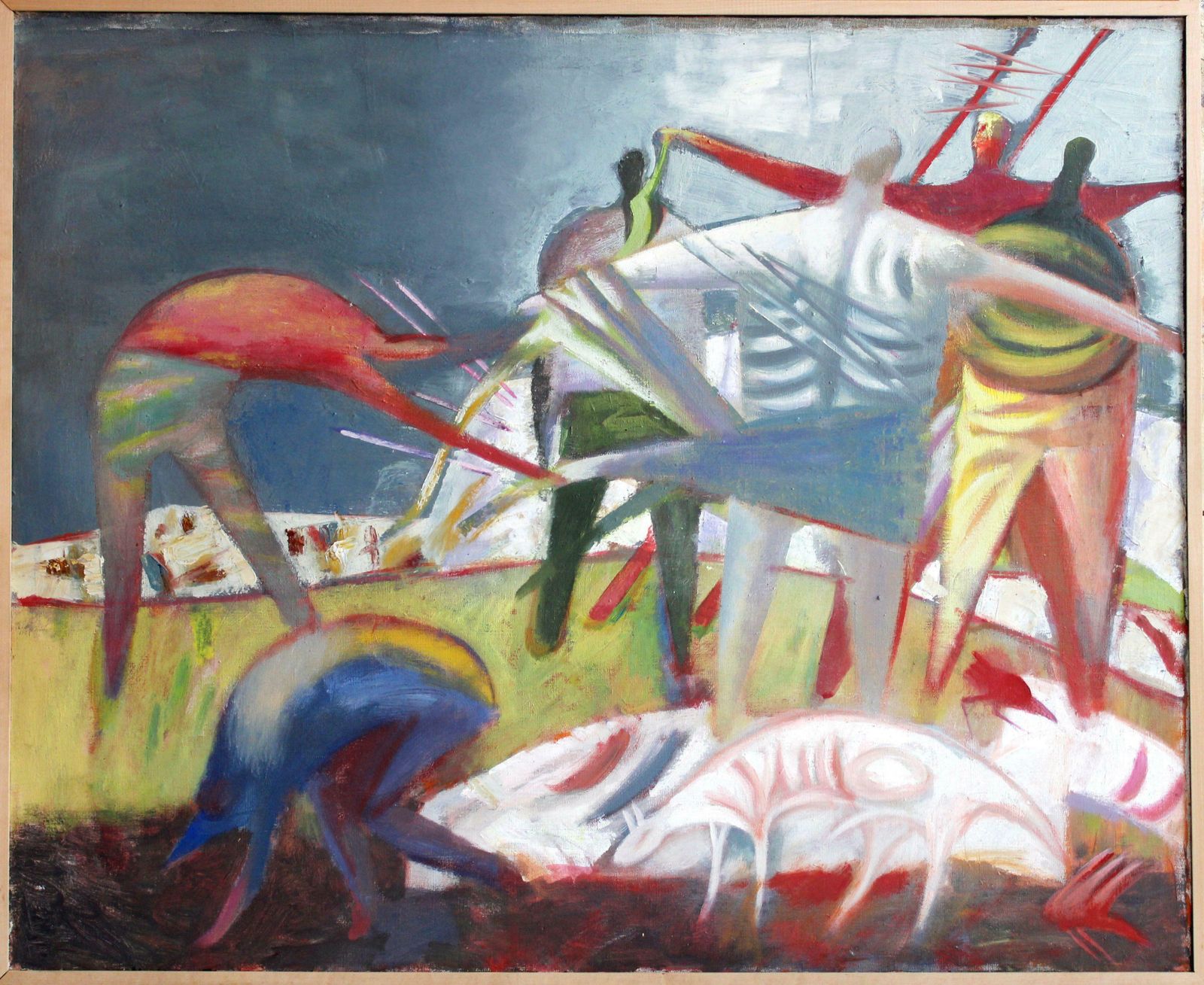 Victor Karnauh Dream. Oil On Canvas 83x99.5 Cm photo furniture