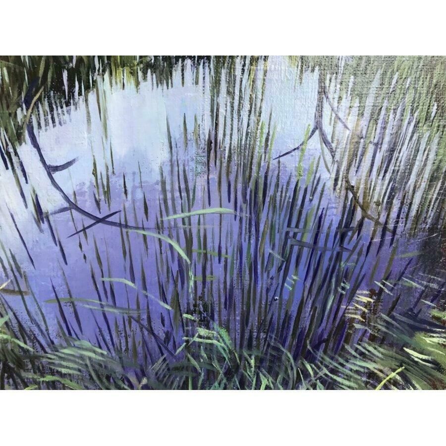 Ivdra Antra Swamp Studio. 2024, Oil On Canvas, 30x25 Cm photo furniture