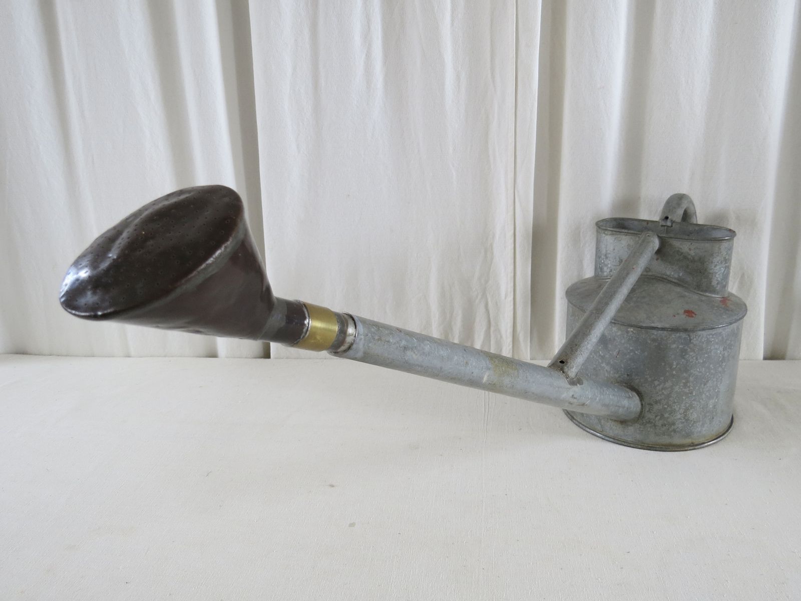 " Haws " No 2. Galvanised Long Nose Watering Can.