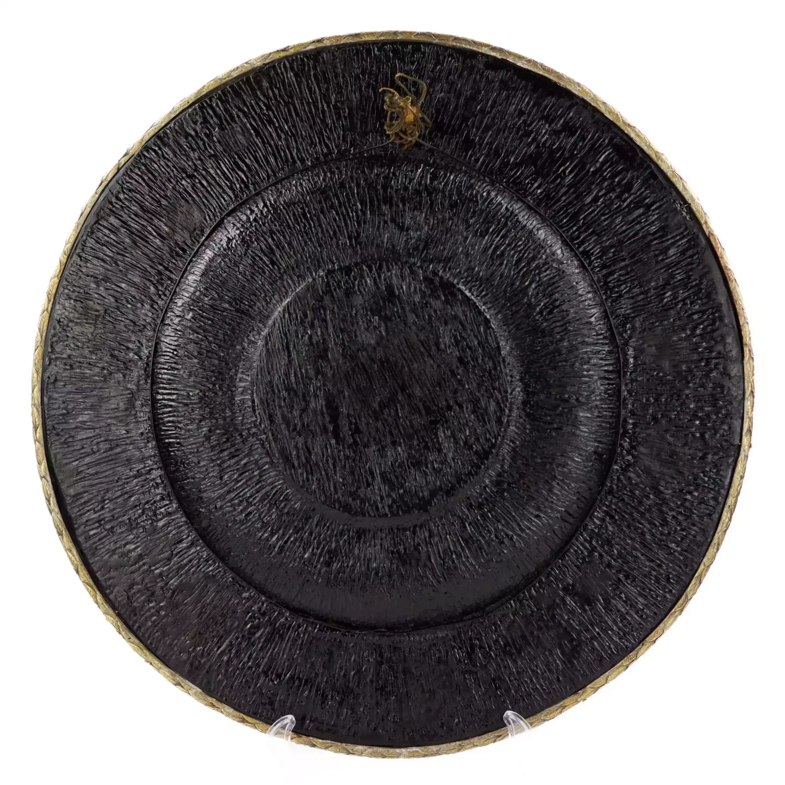 A Magnificent Neo Renaissance Bacchus Dish Inlaid With Ivory On Wood In The Manner Of Johann Michael Maucher (1645 1701) photo 19432.0