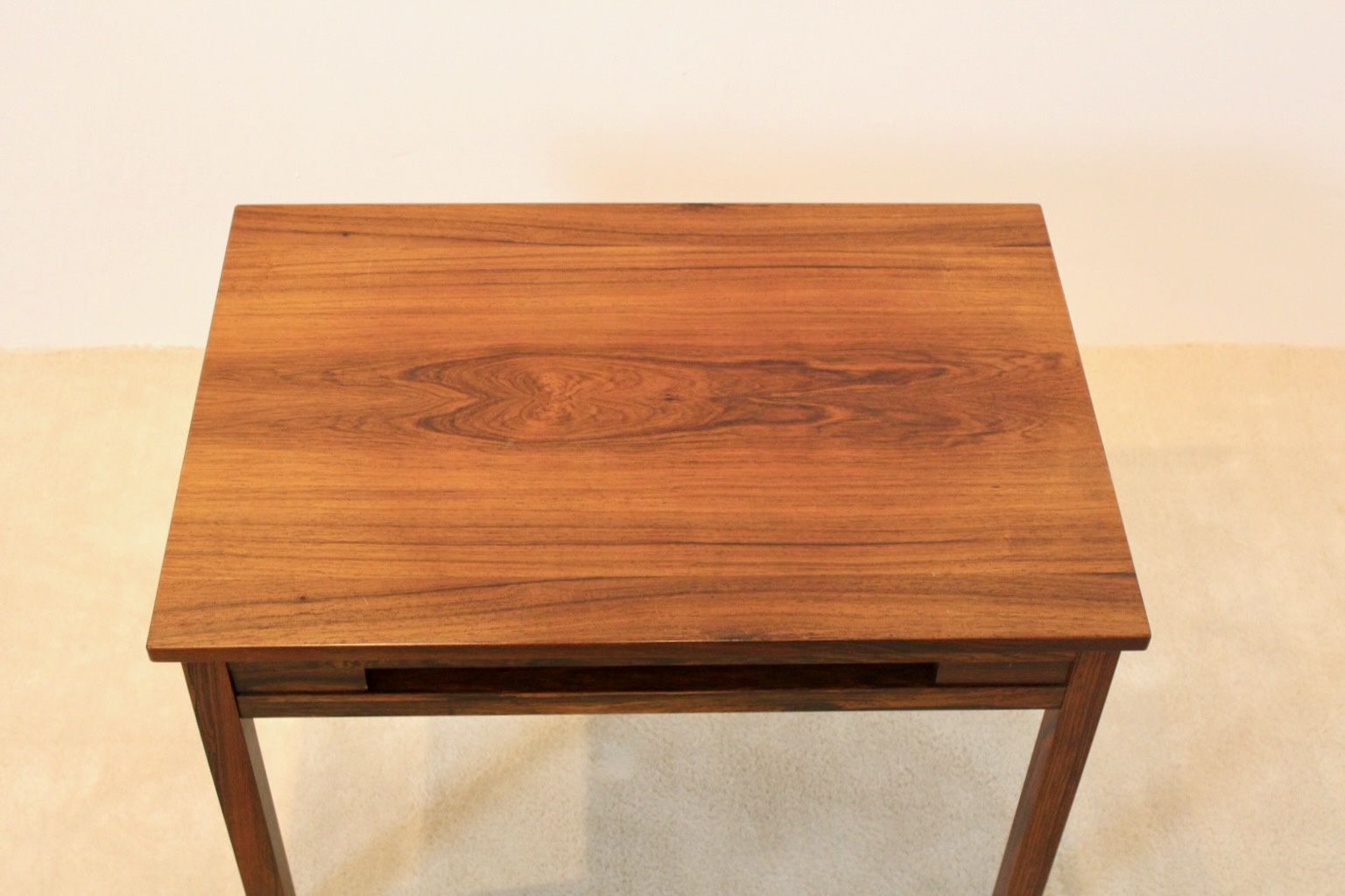 Illum Wikkelsø Side Table For N. Eilersen, Denmark 1960s photo for sale