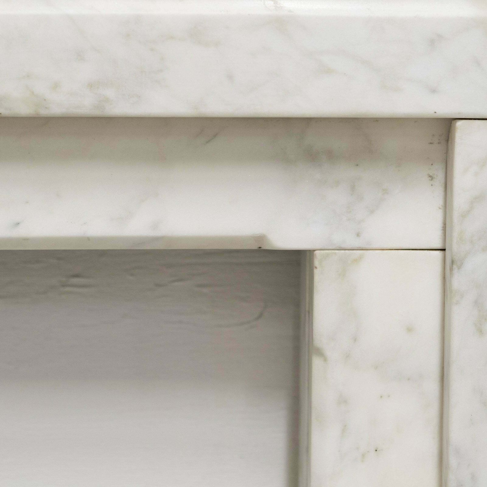 Home Fixtures Antique Carrara Marble Chimneypiece photo