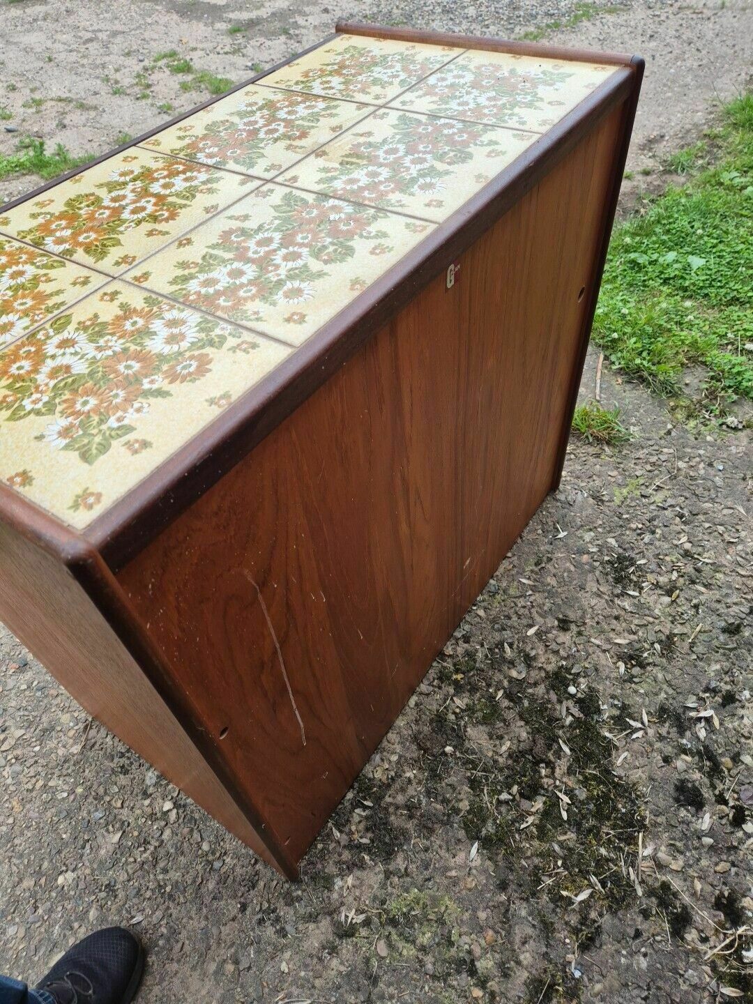 Mid Century, Vintage Retro, G Plan Teak Tiled Top Sideboard / Buffet / Bar photo 240.0