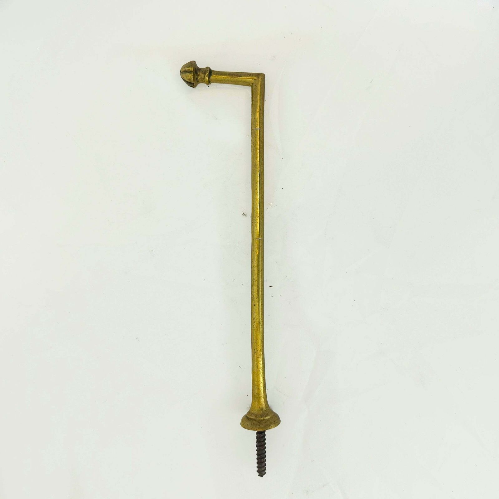 Antique Victorian Brass Door Hooks | Set Of 3 photo 150.0