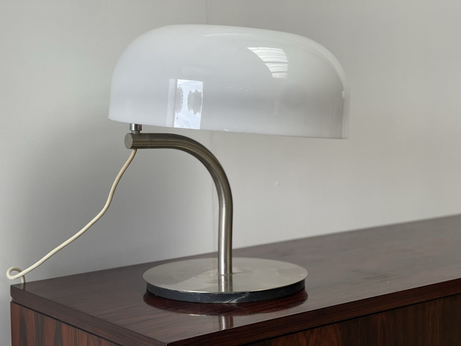 Pair Of Table Lamps By Giotto Stoppino For Valenti, 1980s photo vintage