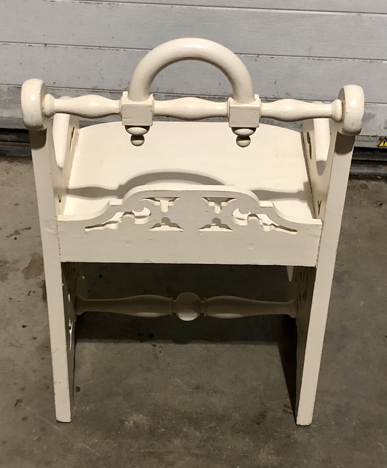 photo buy Two Antique Painted Hall Chairs In The Manner Or Richard Bridgens