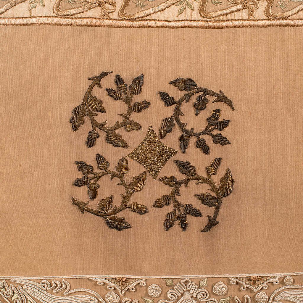 photo furniture Antique Embroidery Technique Sampler, English, Needlepoint Display, Circa 1915