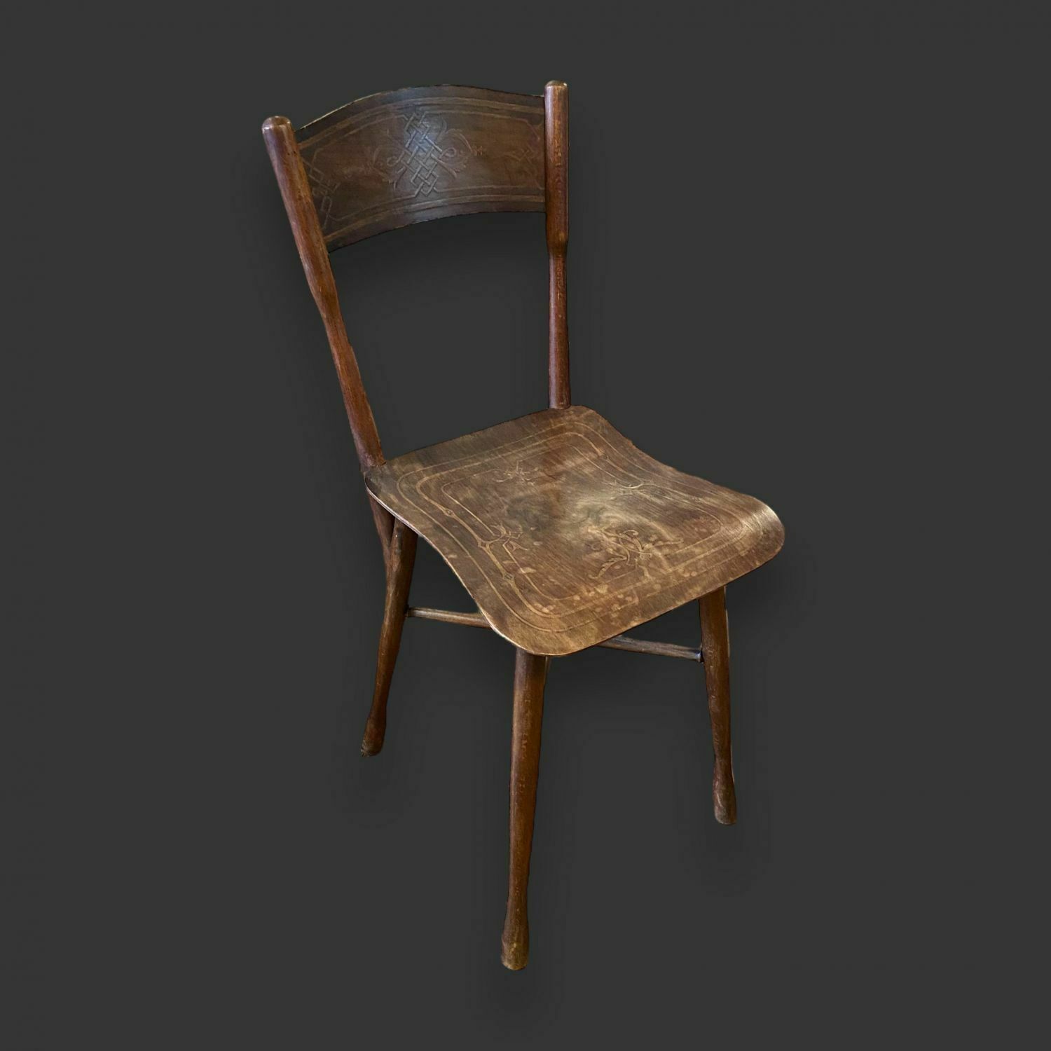 A Single Early C20th Bentwood Beech Chair By Jacob & Joseph Kohn, Vien.