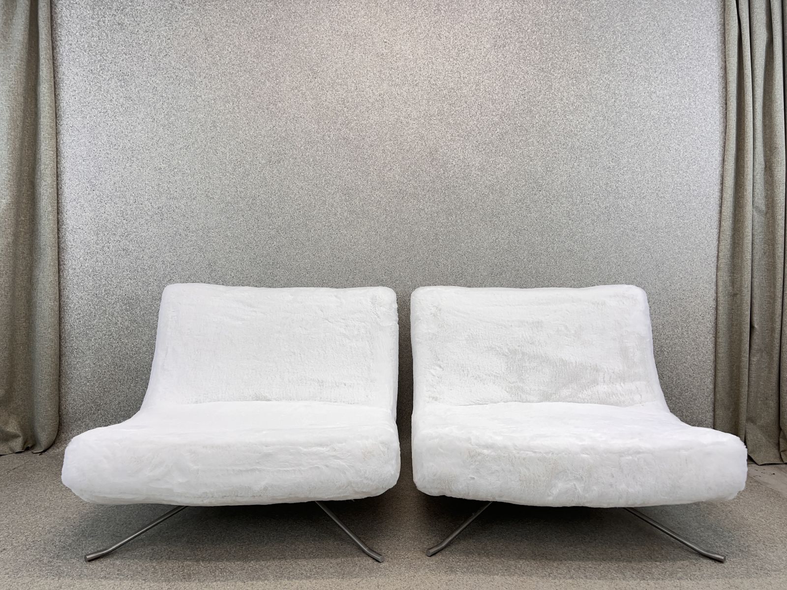 Furniture Fluffy Yeti Ligne Roset ‘Pop’ Easy Lounge Chair By Christian Werner photo
