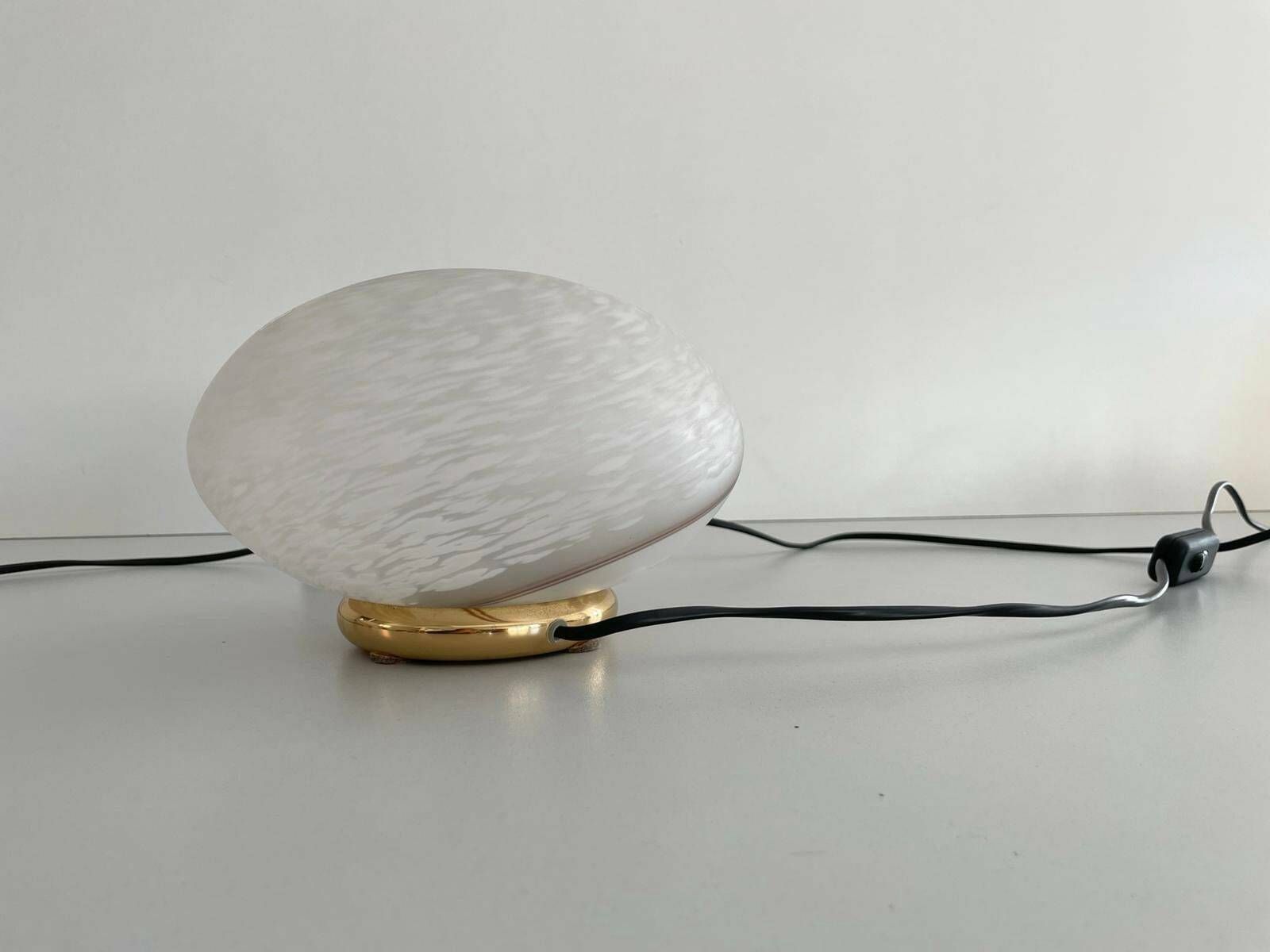 Italian Design Glass Pair Of Table Lamps By Vetri Murano, 1960s, Italy photo buy