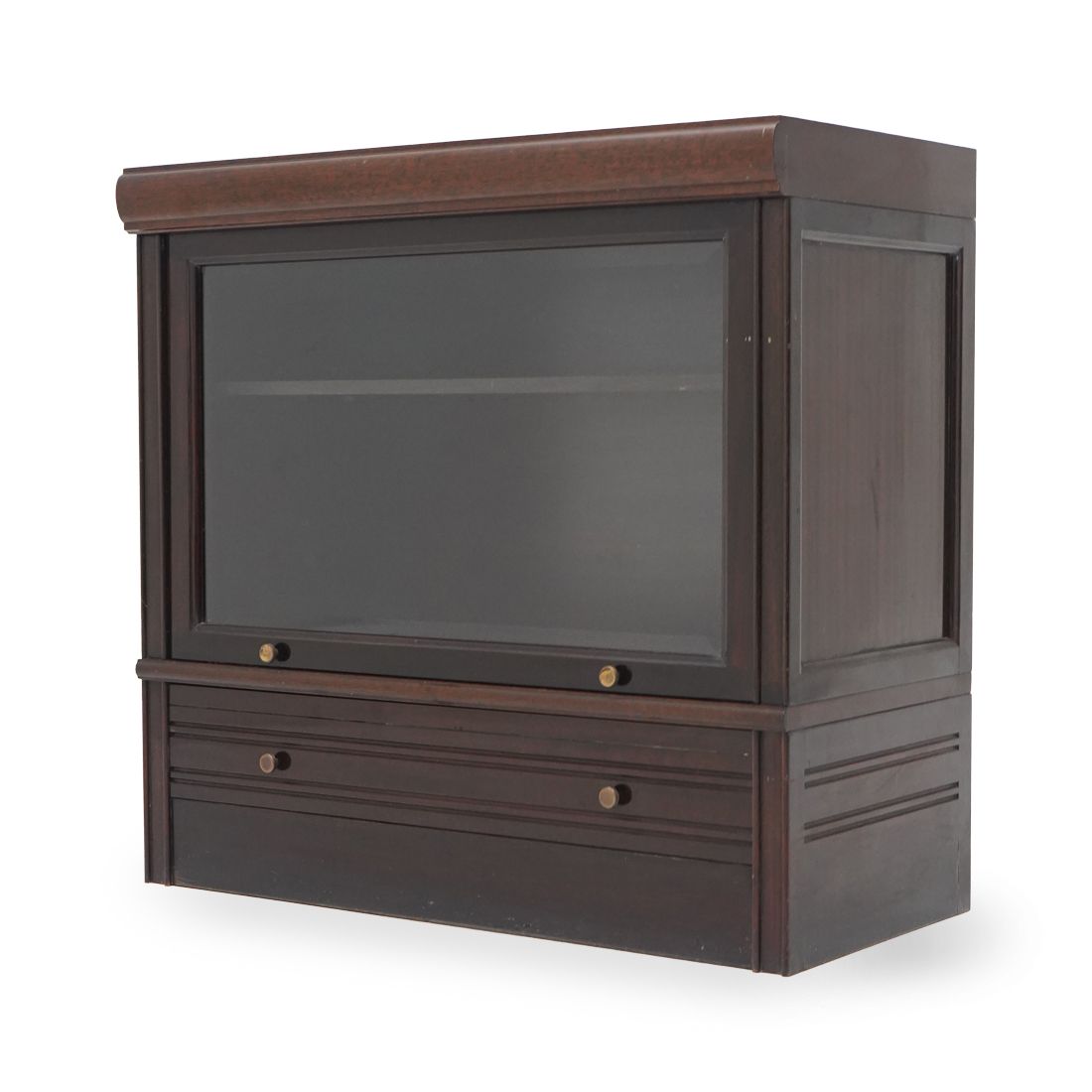 Md Sideboard With Glass And Drawer, 1970s photo furniture