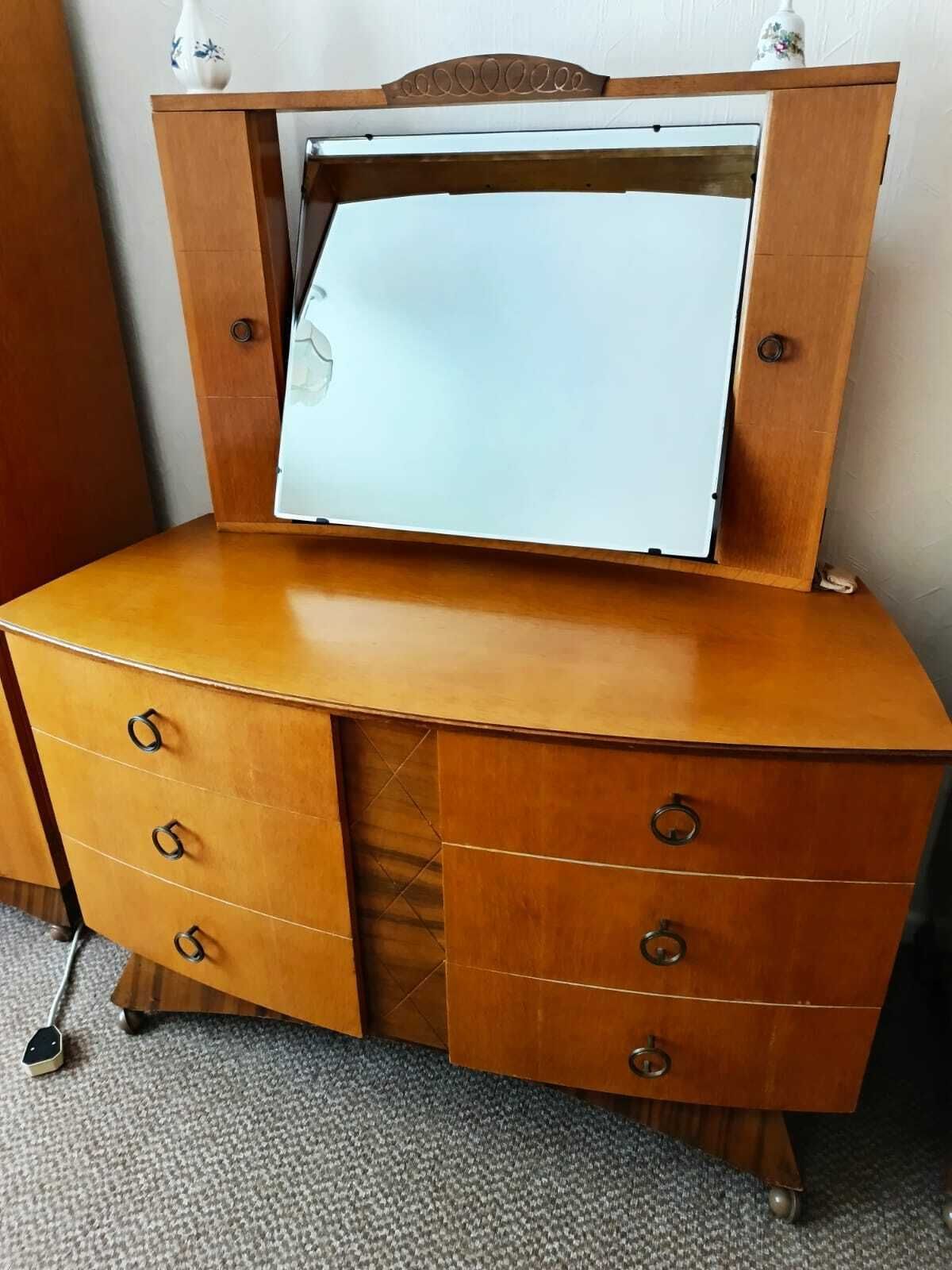Wardrobe (Part Of Set) Mid Century